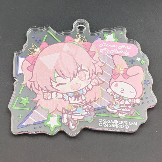 Project SEKAI × Sanrio - Chibi Acrylic Keychain - Airi Momoi