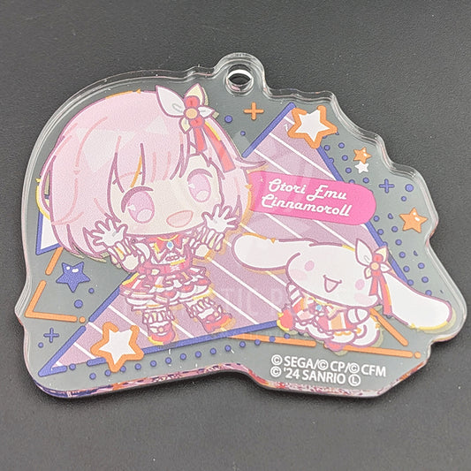 Project SEKAI × Sanrio - Chibi Acrylic Keychain - Emu Otori