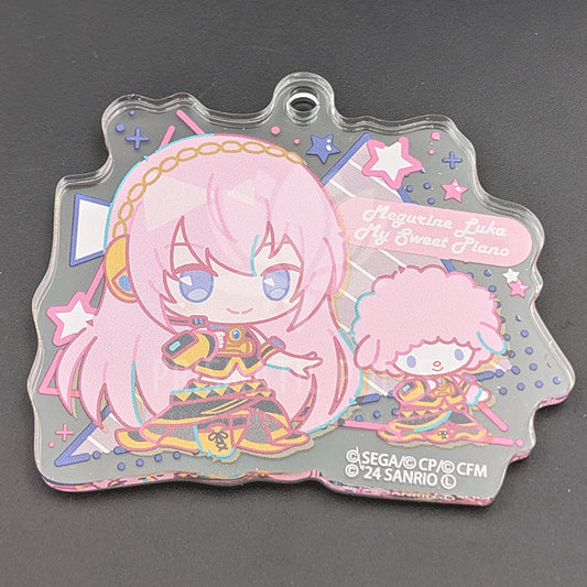 Project SEKAI × Sanrio - Chibi Acrylic Keychain - Luka Megurine