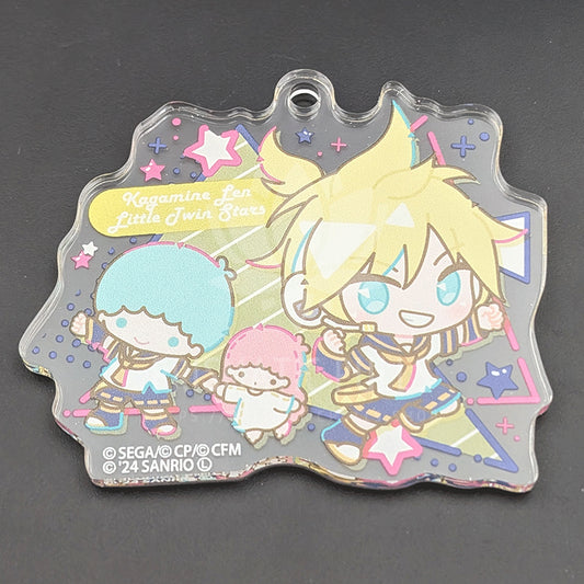 Project SEKAI × Sanrio - Chibi Acrylic Keychain - Len Kagamine