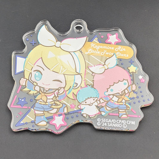 Project SEKAI × Sanrio - Chibi Acrylic Keychain - Rin Kagamine