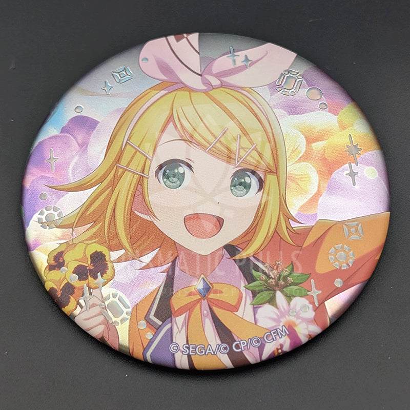 Project SEKAI Birthday Series - Large Can Badge - Rin Kagamine (2021-2022 ver.)