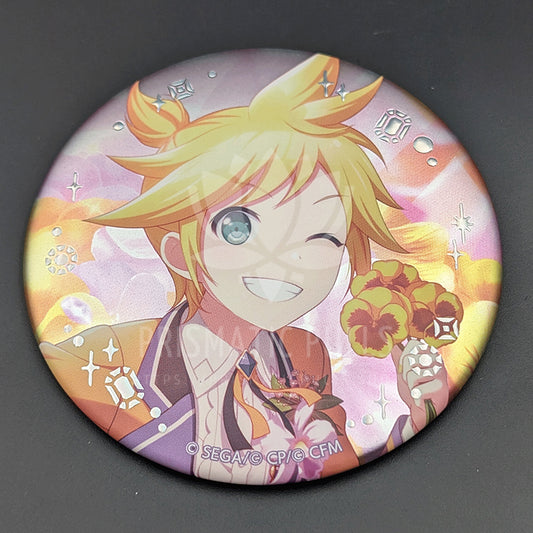 Project SEKAI Birthday Series - Large Can Badge - Len Kagamine (2021-2022 ver.)