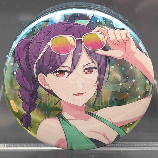 BanG Dream! - Can Badge - Kaoru Seta (Summer Night Party! ver.) [Hologram ver.]