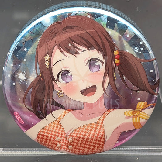 BanG Dream! - Can Badge - Kasumi Toyama (Summer Night Party! ver.) [Hologram ver.]