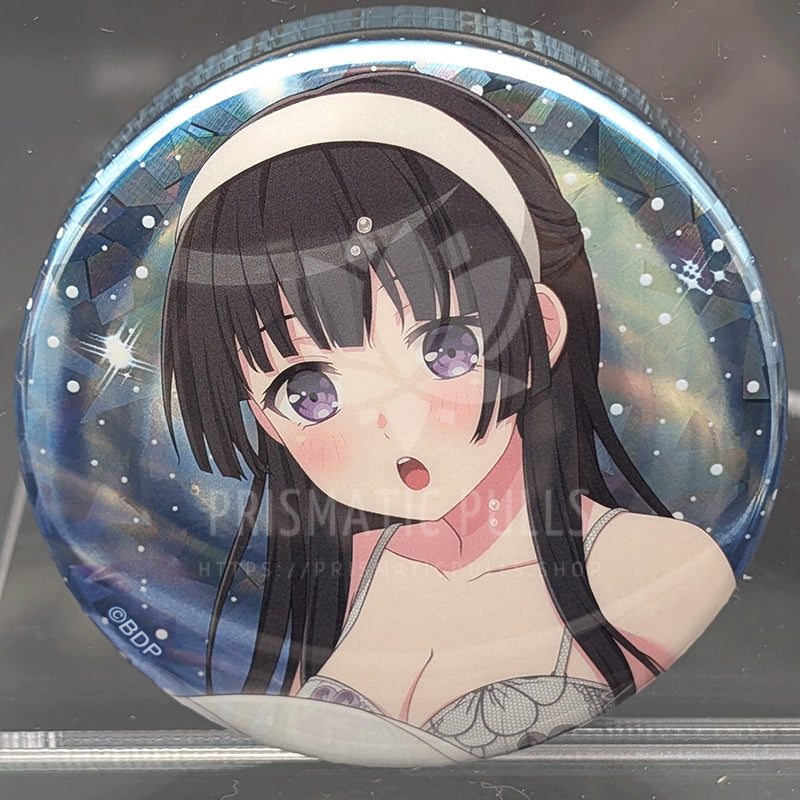 BanG Dream! - Can Badge - Rinko Shirokane (Summer Night Party! ver.) [Hologram ver.]