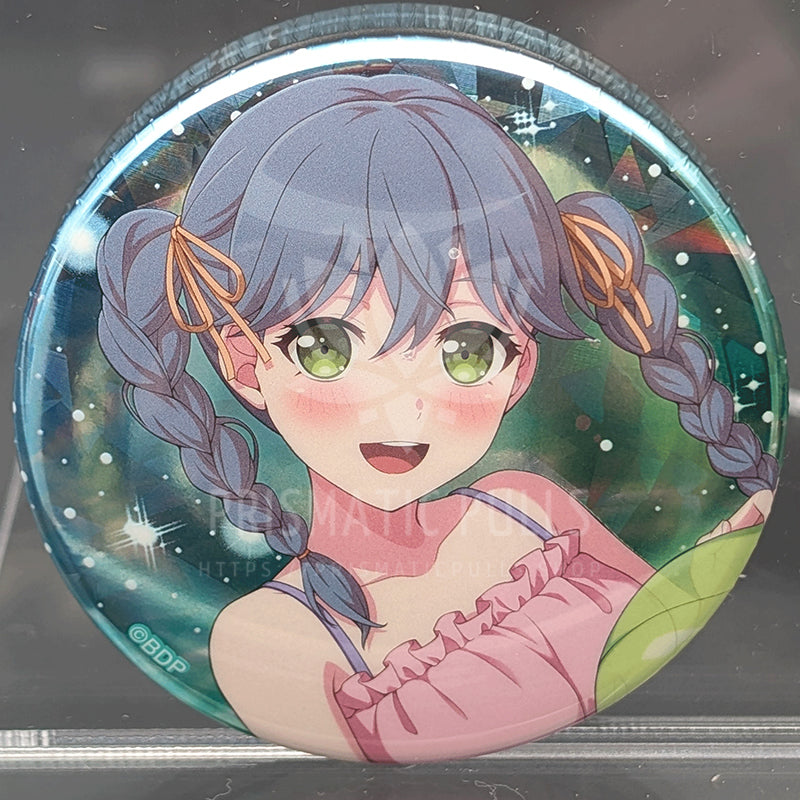 BanG Dream! - Can Badge - LOCK (Rokka Asahi) (Summer Night Party! ver.) [Hologram ver.]