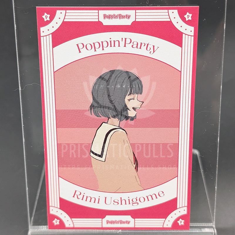 BanG Dream! - Illustration Card - Rimi Ushigome (Autumn 2024 Audio-Visual Fair)