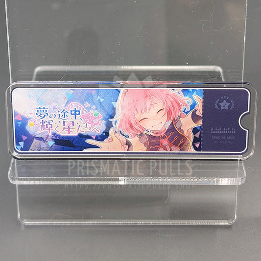Project SEKAI - Acrylic Badge - Emu Otori "To The Gleaming Stars Halfway Through a Dream" After Show Banner