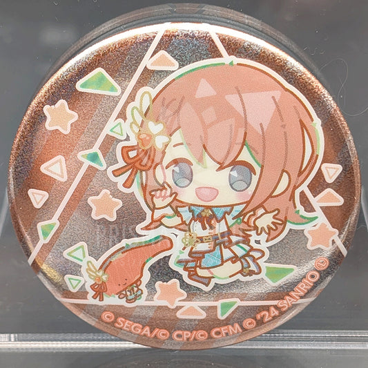 Project SEKAI × Sanrio - Hologram Can Badge - Minori Hanasato