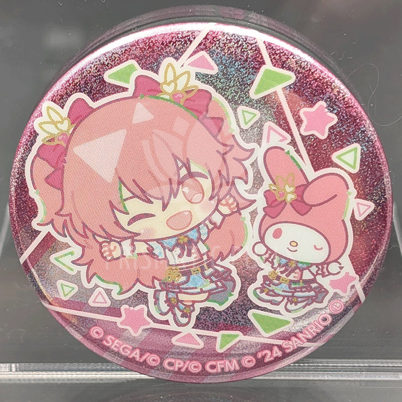 Project SEKAI × Sanrio - Hologram Can Badge - Airi Momoi