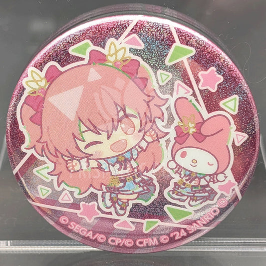 Project SEKAI × Sanrio - Hologram Can Badge - Airi Momoi