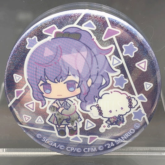 Project SEKAI × Sanrio - Hologram Can Badge - Mafuyu Asahina