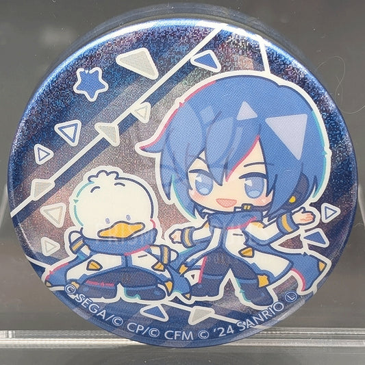 Project SEKAI × Sanrio - Hologram Can Badge - KAITO