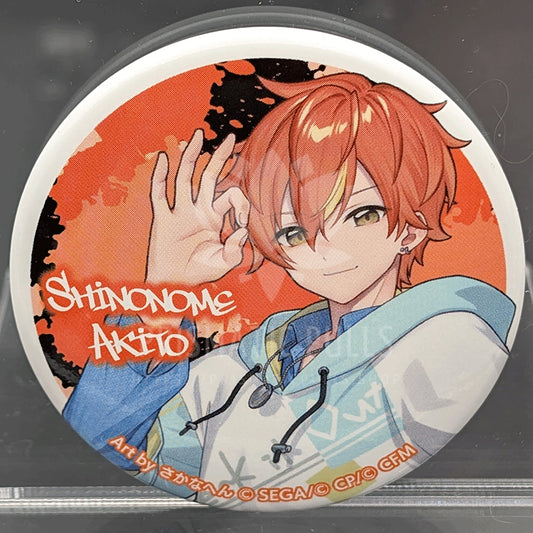 Project SEKAI - Can Badge - Akito Shinonome (Only Shop 2024)