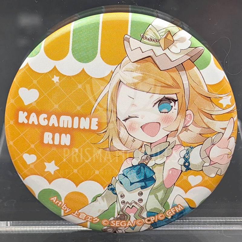 Project SEKAI - Can Badge - Rin Kagamine [MORE MORE JUMP! ver.] (Only Shop 2024)