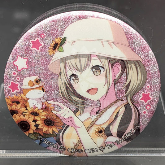Project SEKAI × Sanrio - Glitter Can Badge - Kohane Azusawa