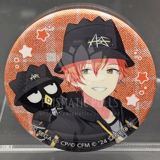 Project SEKAI × Sanrio - Glitter Can Badge - Akito Shinonome