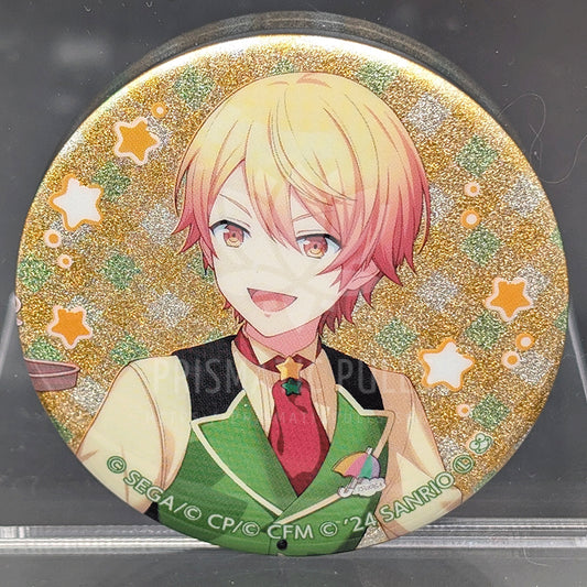 Project SEKAI × Sanrio - Glitter Can Badge - Tsukasa Tenma
