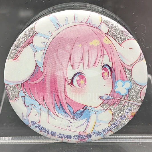 Project SEKAI × Sanrio - Glitter Can Badge - Emu Otori