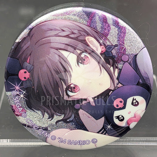 Project SEKAI × Sanrio - Glitter Can Badge - Ena Shinonome