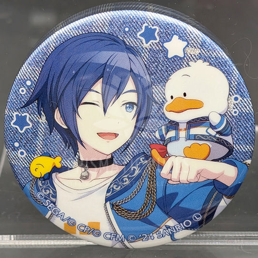 Project SEKAI × Sanrio - Glitter Can Badge - KAITO