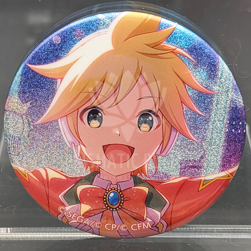 Project SEKAI - Glitter Can Badge - Len Kagamine [Wonderlands×Showtime ver.] ("To The Gleaming Stars Halfway Through a Dream")