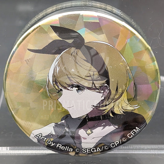 Project SEKAI - Hologram Can Badge - Rin Kagamine (Treasure Box)