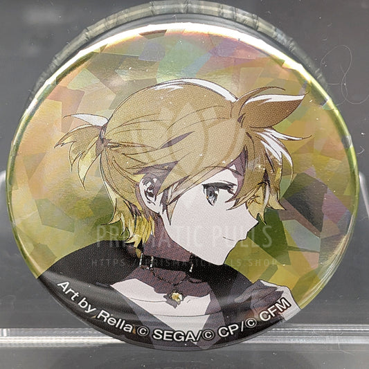 Project SEKAI - Hologram Can Badge - Len Kagamine (Treasure Box)