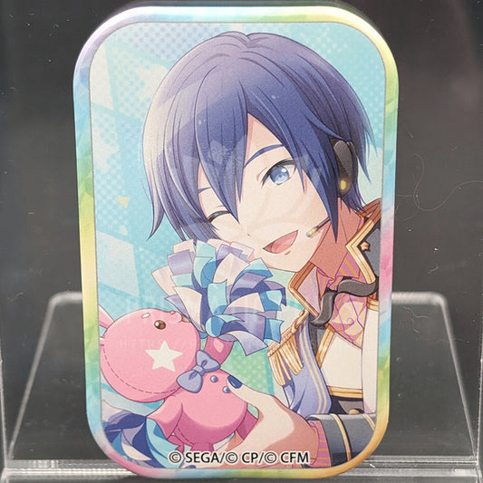 Project SEKAI - Square Can Badge - KAITO [Wonderlands×Showtime ver.] ("The Song of a Canary in Crisis")