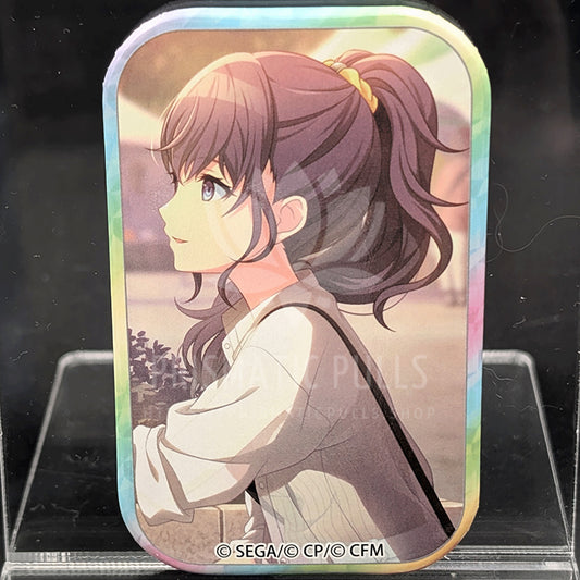 Project SEKAI - Square Can Badge - Mafuyu Asahina ("At This Festival Bathed in Twilight")