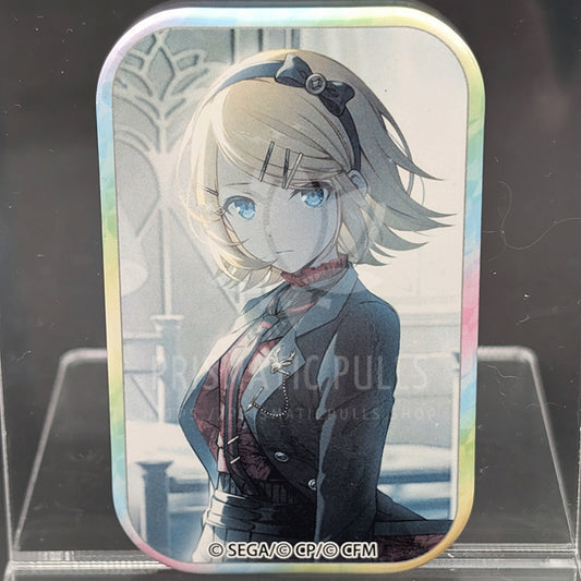 Project SEKAI - Square Can Badge - Rin Kagamine [Vivid BAD SQUAD ver.] ("Light Up the Fire" trained ver.)