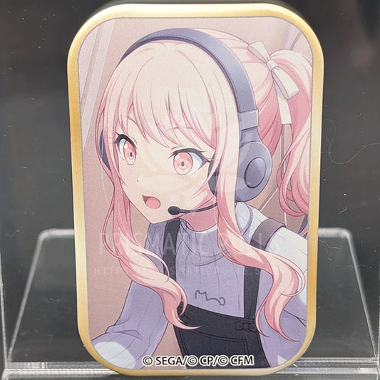 Project SEKAI - Square Can Badge - Mizuki Akiyama ("Farewell, My Mask")