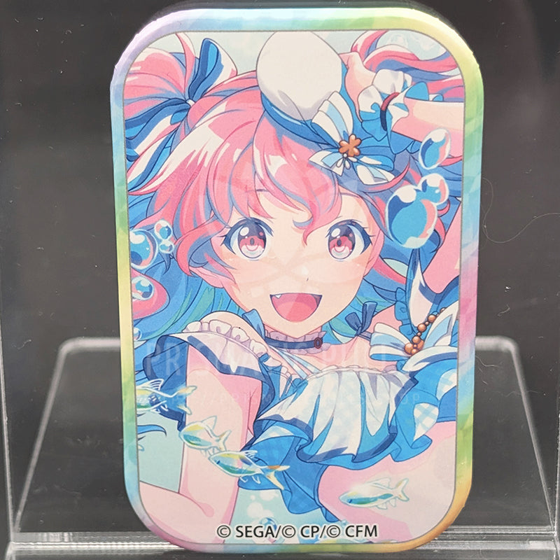 Project SEKAI - Square Can Badge - Airi Momoi ("Chasing The Sparkle Beyond the Blue Sky" trained ver.)