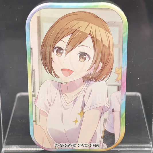 Project SEKAI - Square Can Badge - MEIKO [MORE MORE JUMP! ver.] ("Chasing The Sparkle Beyond the Blue Sky")