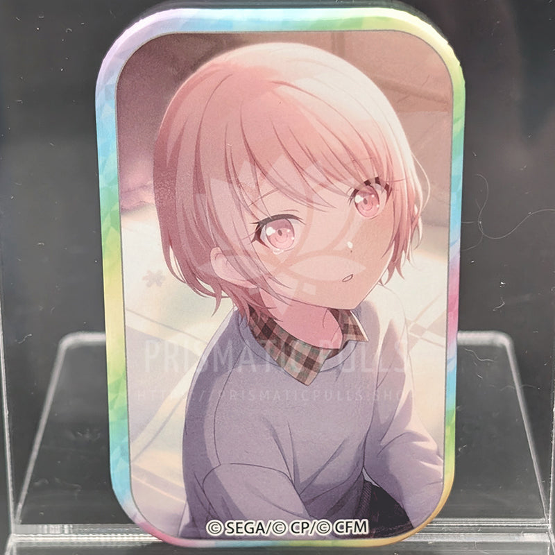 Project SEKAI - Square Can Badge - Mizuki Akiyama ("And Now, I Wear This Ribbon")