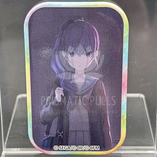 Project SEKAI - Square Can Badge - Mafuyu Asahina ("We Escape to Survive")
