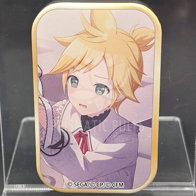 Project SEKAI - Square Can Badge - Len Kagamine [Nightcord at 25:00 ver.] ("We Escape to Survive")