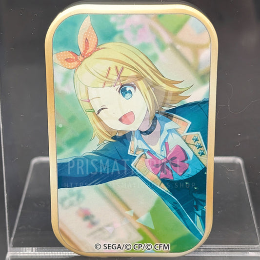 Project SEKAI - Square Can Badge - Rin Kagamine [Leo/need ver.] ("To You, My Caring Companion")