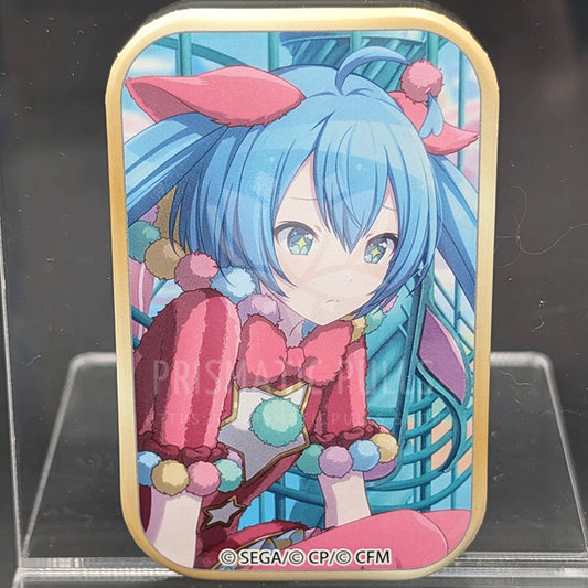 Project SEKAI - Square Can Badge - Miku Hatsune [Wonderlands×Showtime ver.] ("A Sad Farewell at the Curtain Call")
