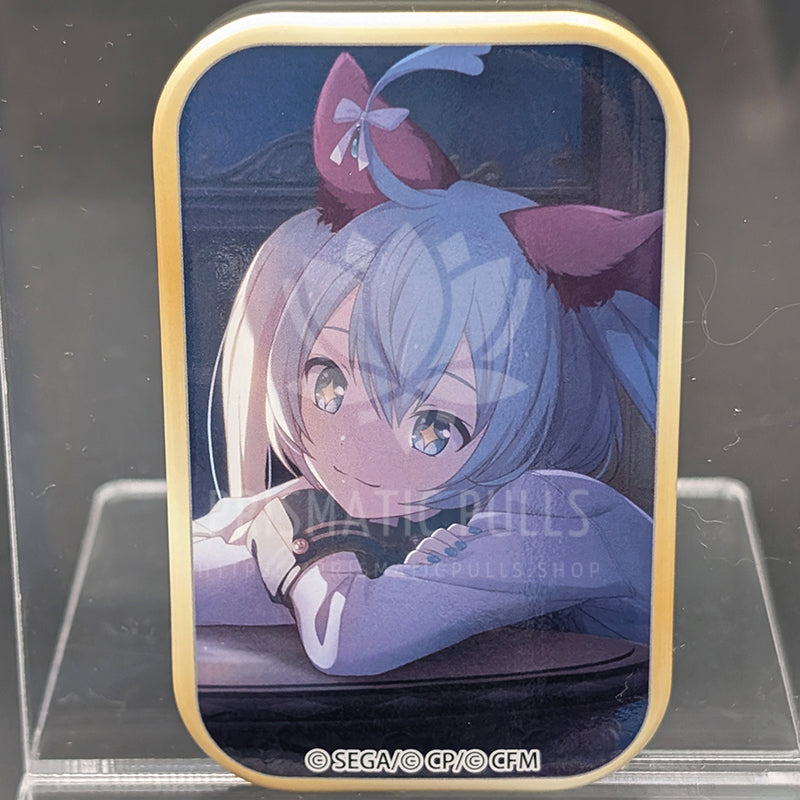 Project SEKAI - Square Can Badge - Miku Hatsune [Wonderlands×Showtime ver.] ("A Sad Farewell at the Curtain Call" trained ver.)