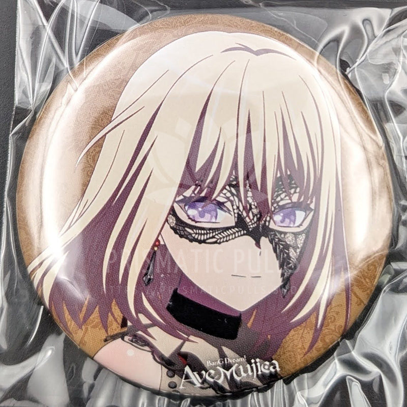 BanG Dream! - CD Benefit Can Badge - "Ave Mujica - The Die is Cast - Vol. 2" - Doloris (Uika Misumi)