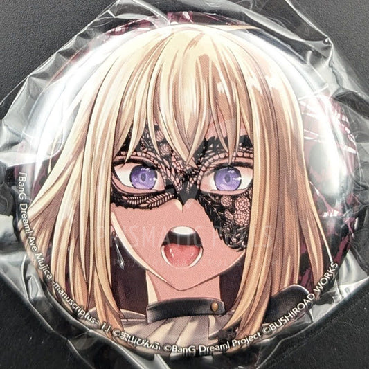BanG Dream! - Benefit Can Badge - "Ave Mujica -manuscriptus- Vol. 1" - Doloris (Uika Misumi)