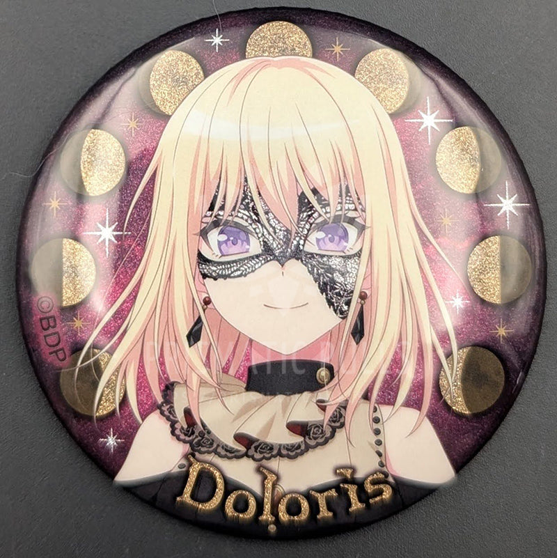 BanG Dream! Ave Mujica 3rd LIVE - Can Badge - Doloris (Uika Misumi) [Glitter ver.]