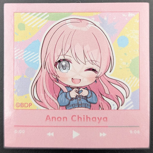 BanG Dream! - Square Sticker - Anon Chihaya [Ver. B]