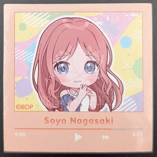 BanG Dream! - Square Sticker - Soyo Nagasaki [Ver. B]