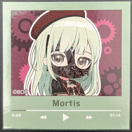 BanG Dream! - Square Sticker - Mortis (Mutsumi Wakaba) [Ver. B]