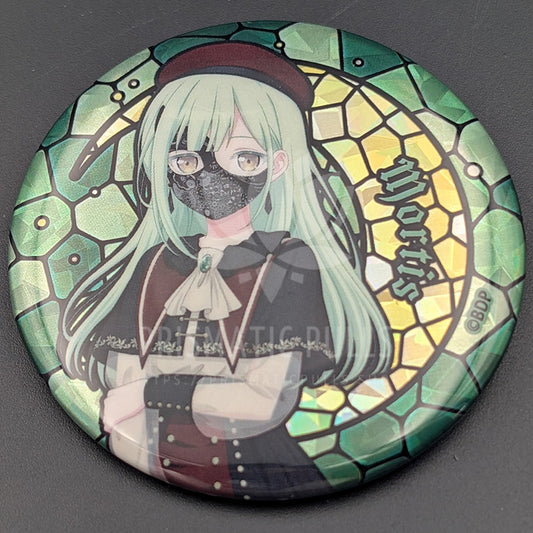 BanG Dream! Ave Mujica 3rd LIVE - Can Badge - Mortis (Mutsumi Wakaba) [Hologram ver.]