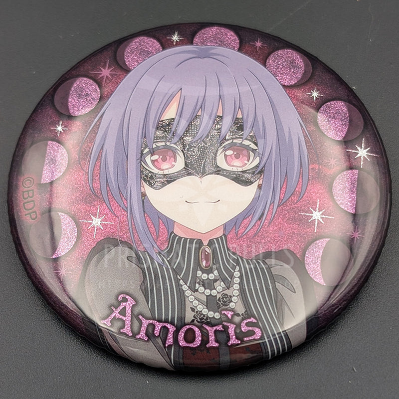 BanG Dream! Ave Mujica 3rd LIVE - Can Badge - Amoris (Nyamu Yuutenji) [Glitter ver.]
