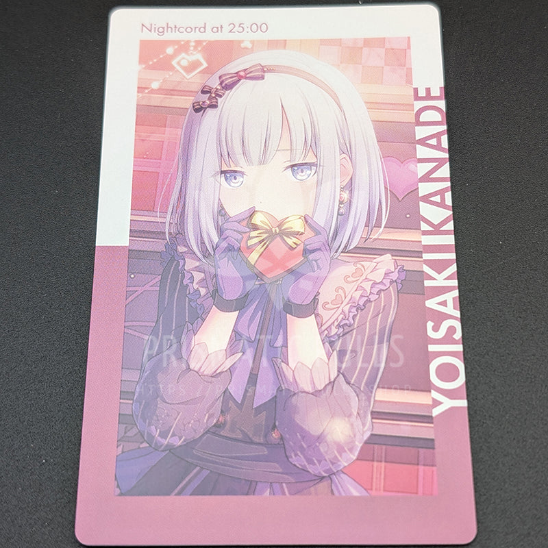 Project SEKAI - ePick Card - Kanade Yoisaki ("Memories That Come With The Scent of Candles" trained ver.)